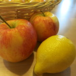 Apfelstrudel ausgezogen